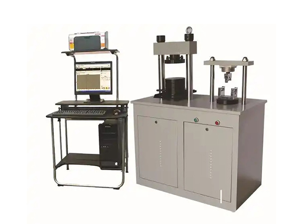 Fully automatic cement flexural and compressive testing machine